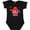 AB-Black, variant on Robot Little Brother Boys Baby Bodysuit