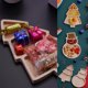 thumbnail image 3 of Christmas Tr Serving Plate Appetizer Tray Platter Sna Dert Serving DisŒÆ L8S0, 3 of 7