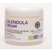 Mill Creek Botanicals Baby Calendula Cream For Diaper Rash - 4 Oz