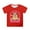 Red, variant on WhouRiu Toddler Girls' Tshirt Capybara Print Short Sleeve Tee Children Cozy Loose Sports Wear Breathable T Shirts Black,Sized 3-4