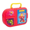 thumbnail image 2 of Contenedor Lunch Box Plástico, Diseño Iron Friends Marvel, 3 Divisiones con Cierre de Clip, Libre de BPA, Color Rojo, 2 of 4