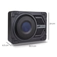 thumbnail image 2 of Subwoofer Amplificado 10 Pulgadas con Salida Aire Axel Steelpro Bocina para carros Potencia y claridad, 2 of 5
