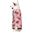 thumbnail image 1 of Fotbe Strawberries Sudadera con Estampado para Perros Pequeños – Suéter con Capucha para Mascotas, Tela Suave de Forro Polar con Bolsillo-X-Large, 1 of 7