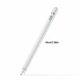 thumbnail image 3 of Lápiz Stylus Para Apple Ipad / Iphone / Samsung Computer Machine Touch Pen Silver Inevent EL008646-00, 3 of 6