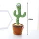 thumbnail image 3 of Juguete de peluche con forma de bailarina con forma de cactus, 120 canciones, 32 cm, 3 of 4