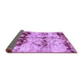 thumbnail image 2 of Ahgly Company Indoor Rectangle Abstract Purple Modern Area Rugs, 2' x 5', 2 of 4