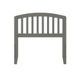 thumbnail image 3 of AFI Richmond Twin Solid Wood Headboard, Grey, 3 of 6