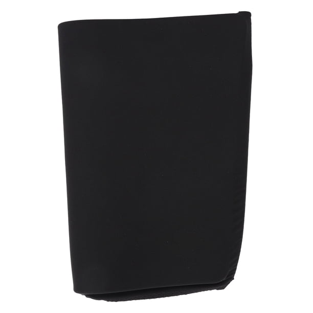 Manga de compresión flexible y reutilizable para terapia de frío, ideal para codos y rodillas, lesiones de pantorrilla, recuperación de cirugía de menisco, hematomas y esguinces (talla negra).
