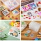 thumbnail image 5 of Caja de almacenamiento pequeña de plástico transparente de 12 piezas con tapa con bisagras para recolectar artículos pequeños, cuentas, joyas, viene con una caja rectangular para almacenar cajas, 5 of 5