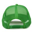 thumbnail image 2 of DALIX Two Tone Summer Mesh Cap in Kelly Green and White Trucker Hat, 2 of 6