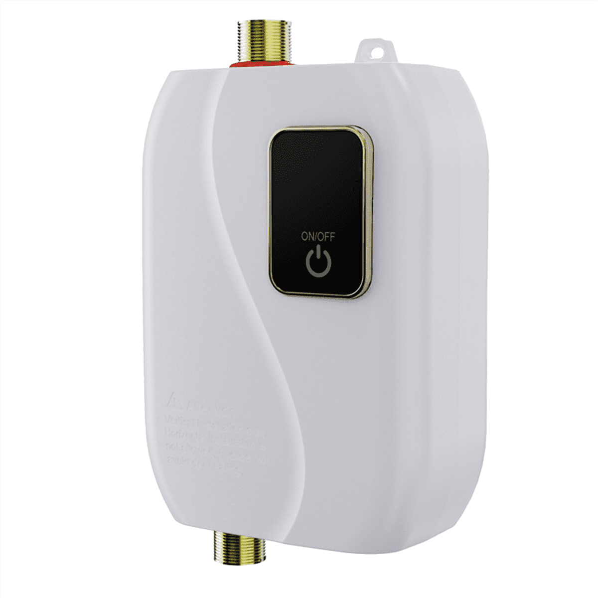 Instant Water Heater Mini Kitchen Quick Heating Household Small Water Heater is Suitable for RV Kitchen Bathroom US Plug,1 x water heater,White
