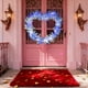 thumbnail image 4 of Guirnalda floral en forma de corazón para San Valentín | Decoración colgante iluminada para bodas, compromisos, aniversarios y fiestas., 4 of 6