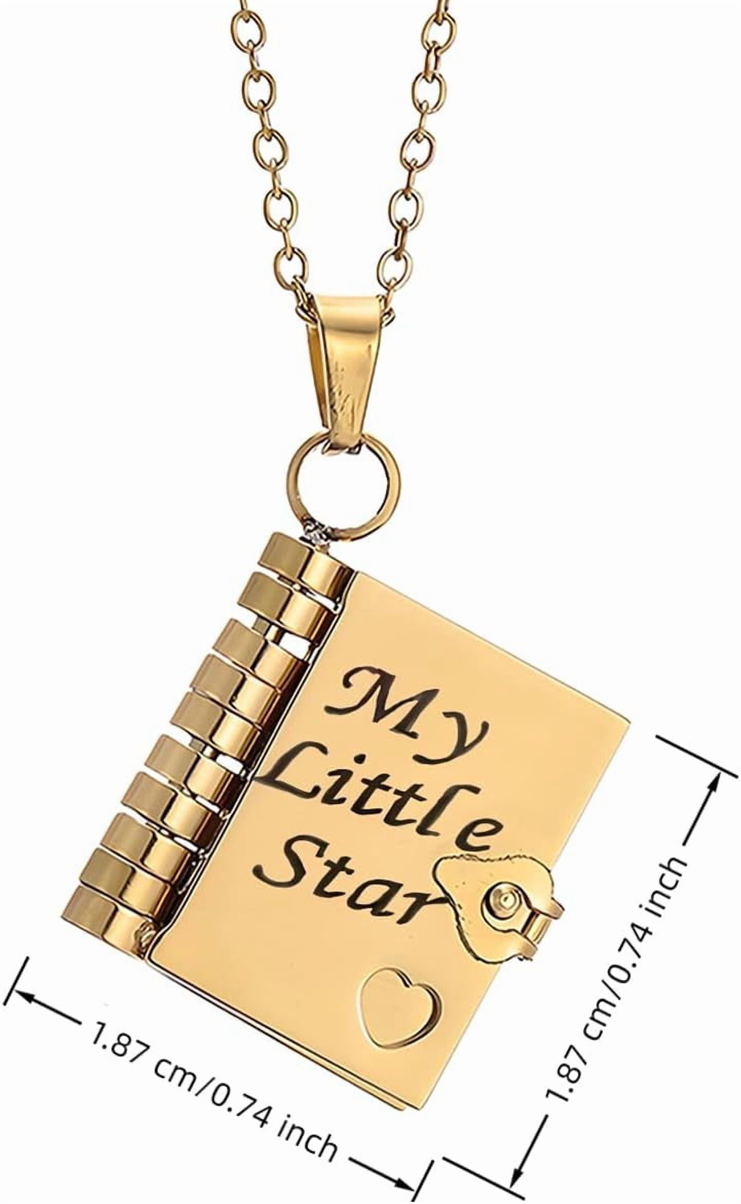 To My Daughter, Gold Necklace, Daughter Gift, Daughter Necklace From