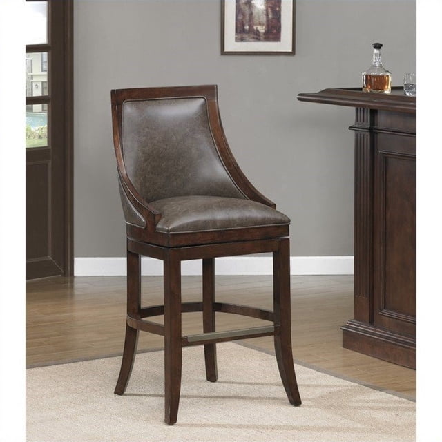 American Heritage Galileo Bar Stool in Cherry-30 Inches