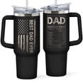 thumbnail image 1 of Vaso térmico KATLADIZ para papá, regalo de 1.18 litros de acero inoxidable, 1 of 7