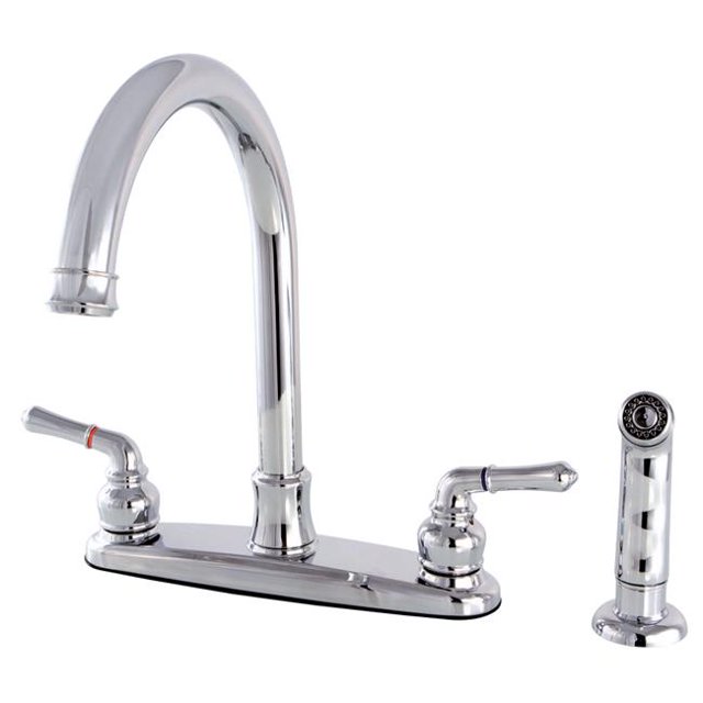 Robinet de Cuisine Naples Centerset de 8 Po&44; Chromé