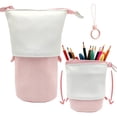 thumbnail image 1 of Pop Up Pencil Case Stand Up Pen Holder Cute Telescopic Pencil Pouch Oficina Almacenamiento portátil Lápiz Bag Corduroy Pencil Box Maquillaje Bolsa Verde Zhivalor  HMHZ1144-3, 1 of 8