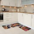 thumbnail image 5 of Sikiie Colorful Flower Dog Kitchen Mat 2 PCS Cushioned Kitchen Rug, Waterproof Non-Slip Kitchen Mats for Kitchen, Floor Home, Sink, Laundry, 5 of 6
