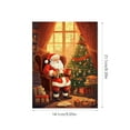 thumbnail image 3 of TIMIFIS Festival Puzzle Christmas Wooden Puzzle Shaped Anicorporeal Mal Shaped Wooden Adult Toy Flat Puzzle Rectangular Puzzle Holiday Puzzle Class Home Decoration, 3 of 6