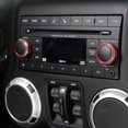 thumbnail image 4 of Cubierta decorativa de botón de interruptor de CD de aluminio para Wrangler JK 11-17 10-16 Compass 11-16 Patriot (azul), 4 of 5