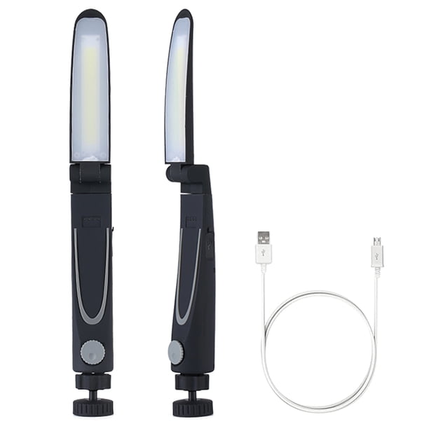 Trabajo Ajustable Multifuncional Linterna Led Luz De Trabajo Cob Plegable Luz De Inspección De Imán Recargable Minnieouse HA044802-01