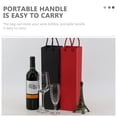 thumbnail image 3 of KAKOWELY 12Ud Bolsa De Regalo Para De Vino Con Asa Papel Resistente Para Eventos, 3 of 8