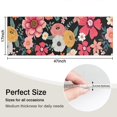 thumbnail image 5 of Multicolored Pioneer Flower Kitchen Rug Mat,Kitchen Runner Rugs Non Skid Washable,Decorative Kitchen Floor Mats for Kitchen,Sink,Laundry,17"X47", 5 of 5