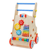 ZMZS Wooden Baby Walker Toddler Toys with Multiple Activity Toys Center