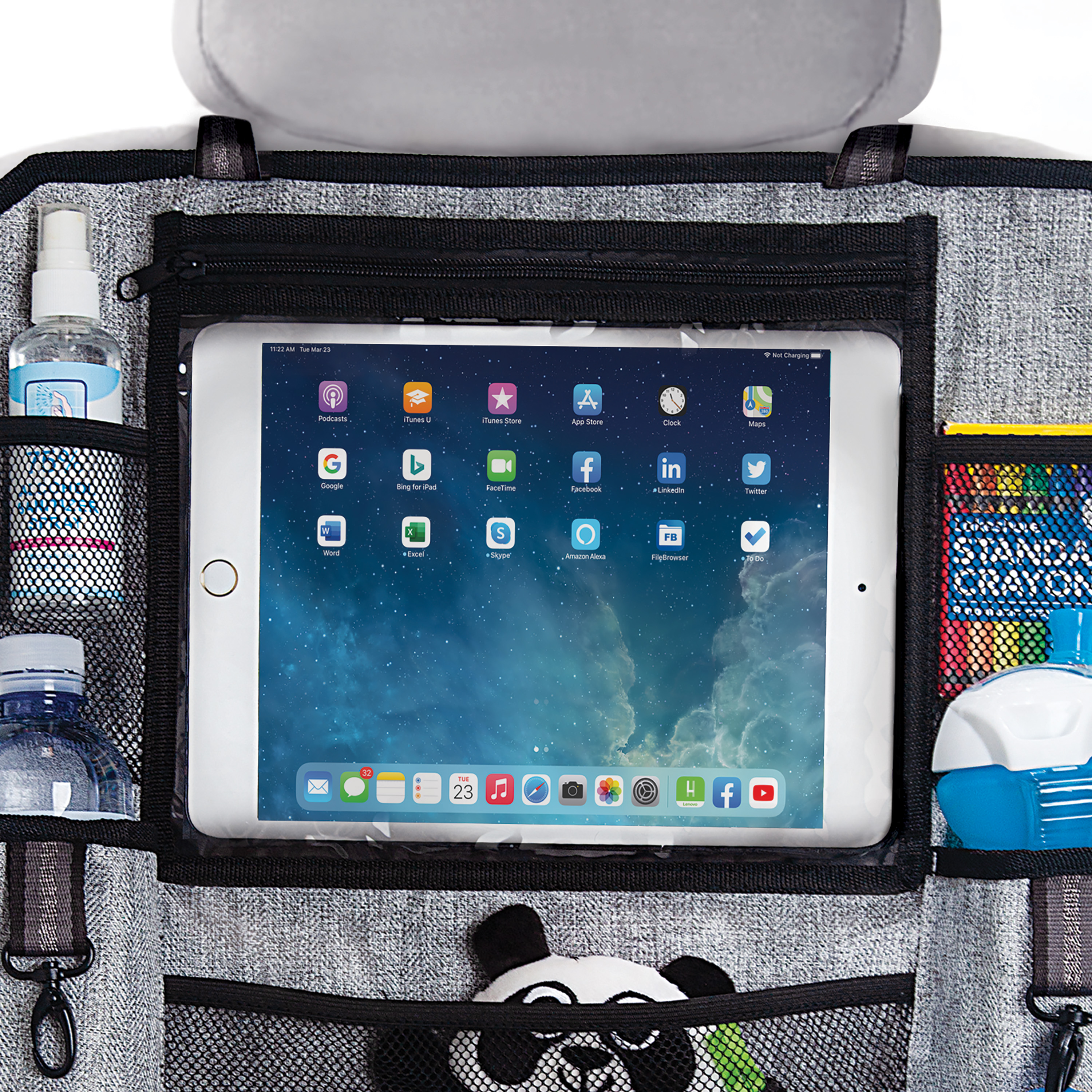 Monbebe Backseat Organizer with Tablet Pocket photo 4