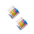 thumbnail image 2 of Miangastore 2 Pcs Jouets Éducatifs Abaques Créatifs Colorés, Perles de Comptage de Chiffres Mathématiques pour Enfants, 2 of 8
