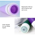 thumbnail image 4 of Travel Bottles for Toiletries, 4 Pack Leak Proof Travel Size Containers,Silicone Travel Shampoo and Conditioner Bottles 3 oz for Cosmetic, Lotion, 4 of 4