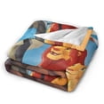 thumbnail image 3 of Manta de El Rey León, manta de felpa grande y súper suave para niños, niñas y adultos jóvenes, manta de franela cálida y acogedora para sala de estar, sofá cama, todas las estaciones, 40 x 30 pulgadas, 3 of 8
