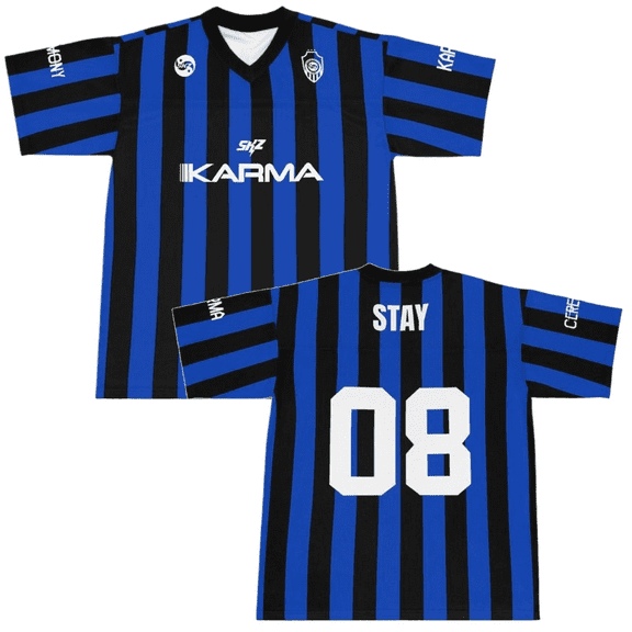 Stray Kids SKZ Karma Baseball Jersey Dominate World Tour Merch Unisex Short Sleeve Team Shirt Concert STAY Fan support Outfit Streetwear Top