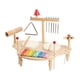 thumbnail image 2 of Instrumento de percusión para niños, set de batería y xilófono de madera, 2 of 9
