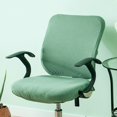 thumbnail image 2 of MesaSe Elastic Office Chair Covers Spandex Stretchable Washable Chair Slipcover Dark Blue, 2 of 6