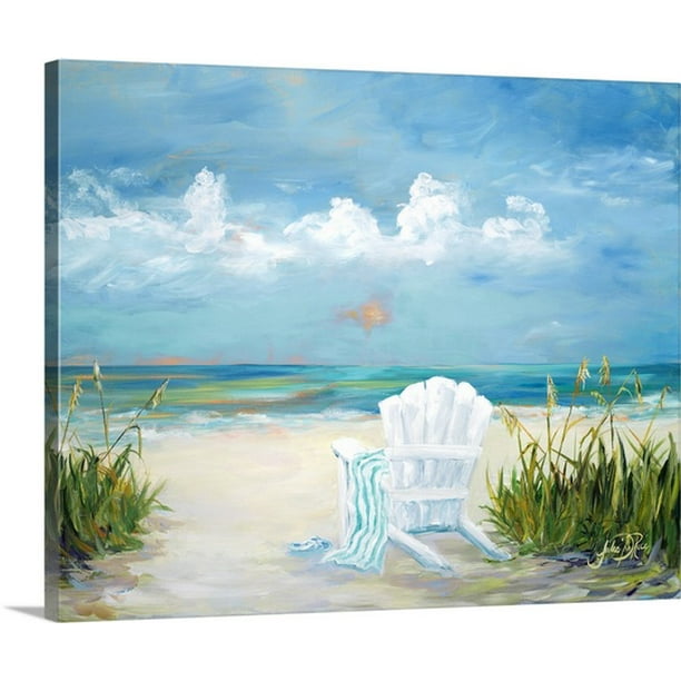 Great BIG Canvas "Beach Scene II" Canvas Wall Art