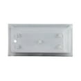 thumbnail image 5 of Voltaire 60" x 30" Left-Hand Drain Alcove Bathtub in Matte Black, 5 of 12