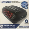 Nelsonic OPP LED Clock Radio with Digital Tuner