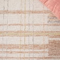 thumbnail image 6 of Safavieh Metro Cymone Checkered Runner Rug, Ivory/Rust, 2'3" x 8', 6 of 10