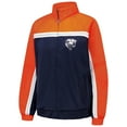 thumbnail image 2 of Women's G-III 4Her by Carl Banks Navy Chicago Bears Post Game Full-Zip Track Jacket, 2 of 3