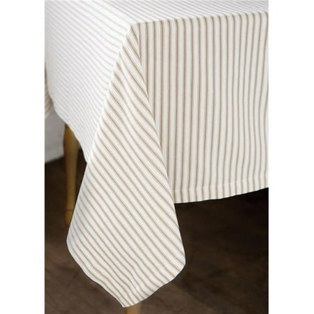 

60 x 84 in. Ticking Rectangle Tablecloth