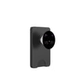 thumbnail image 1 of Cartera PopSockets con cara de gato, arcoíris, negra, para MagSafe, 1 of 6