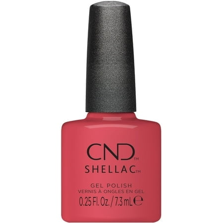 CND Shellac Gel Nail Polish, Long-lasting Nail Paint Color with Curve-hugging Brush, 423 Love letter, 0.25 Fl Oz