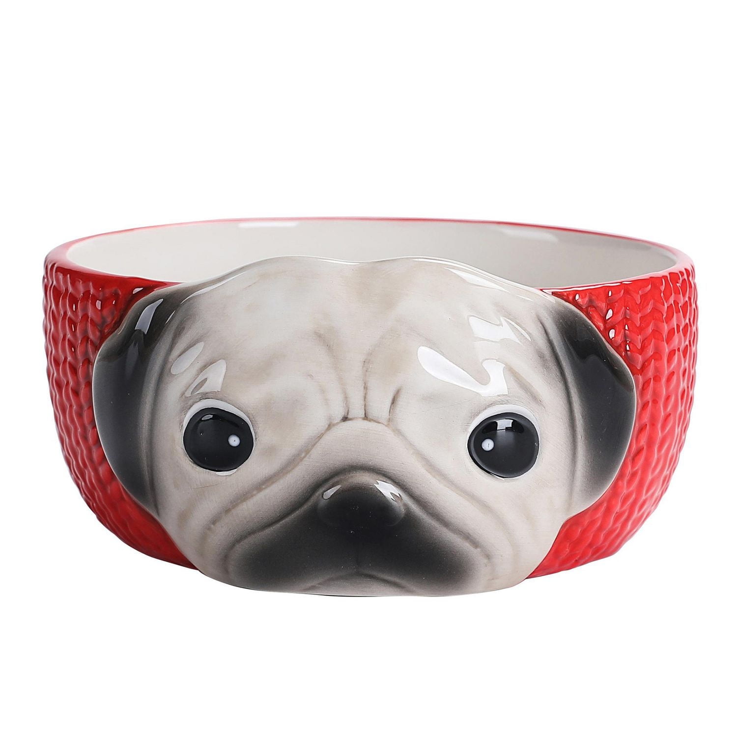Holiday Time Pug Bowl