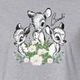 thumbnail image 3 of Bambi - Bambi Portrait - Juniors Cropped Cotton Blend T-Shirt, 3 of 5