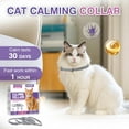 thumbnail image 3 of WWS-Calming Collar for Cats 4 Pack Cat Calming Collar with Soothing Cat Pheromone Collar Technology Helps Relieve Cats Anxiety Relief Stress Adjustable Fit Long-Lasting 30 Days Grey, 3 of 4
