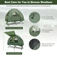 Goplus 1Person Compact Portable PopUp Tent/Camping Cot w/ Air