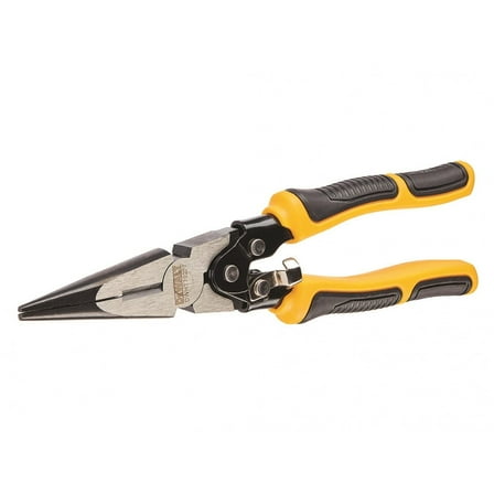 Dewalt Hand Tools Compound Action Long Nose Pliers 190mm
