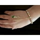 thumbnail image 4 of Pulsera Ajustable oro laminado 18k, dijes San Judas tadeo y cruz, 4 of 7