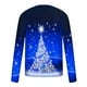 thumbnail image 4 of Blusas y camisas de manga larga con cuello redondo para hombre, blusas casuales de cuello redondo y manga larga, camisetas estampadas, blusas para hombre, 4 of 5